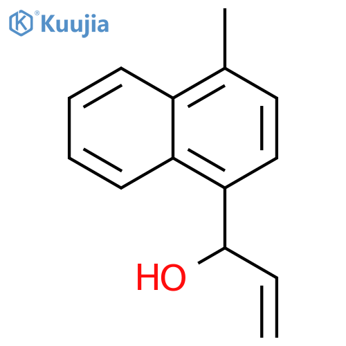 1-(4-methylnaphthalen-1-yl)prop-2-en-1-ol structure