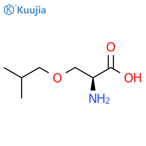 (2S)-2-amino-3-(2-methylpropoxy)propanoic acid structure