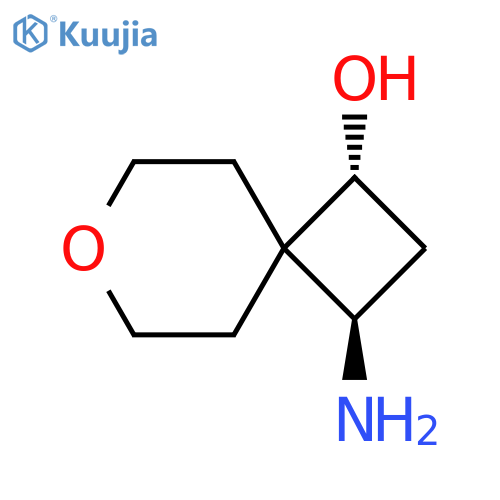 7-Oxaspiro[3.5]nonan-1-ol, 3-amino-, (1R,3R)- structure