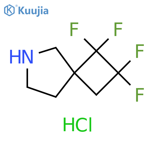 1,1,2,2-tetrafluoro-6-azaspiro[3.4]octane hydrochloride structure