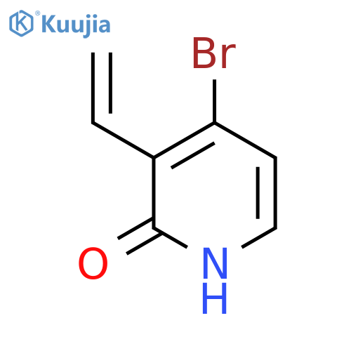 4-Bromo-3-ethenylpyridin-2-OL structure
