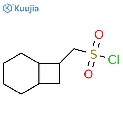 Bicyclo[4.2.0]octane-7-methanesulfonyl chloride structure