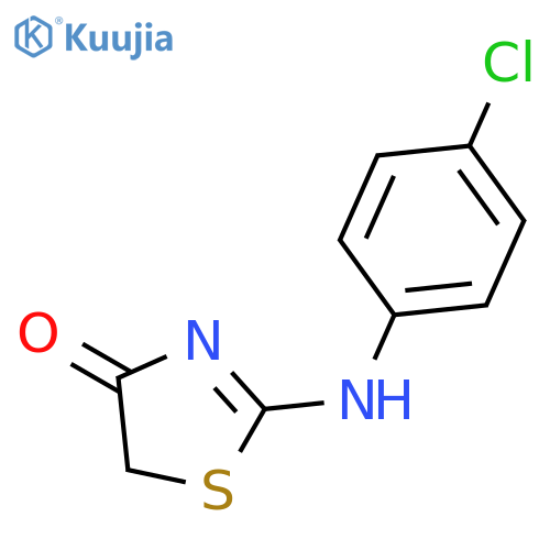 2-(4-chlorophenyl)imino-1,3-thiazolidin-4-one structure