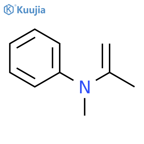 Benzenamine, N-methyl-N-(1-methylethenyl)- structure