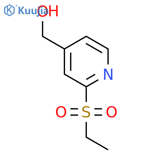 [2-(Ethanesulfonyl)pyridin-4-yl]methanol structure