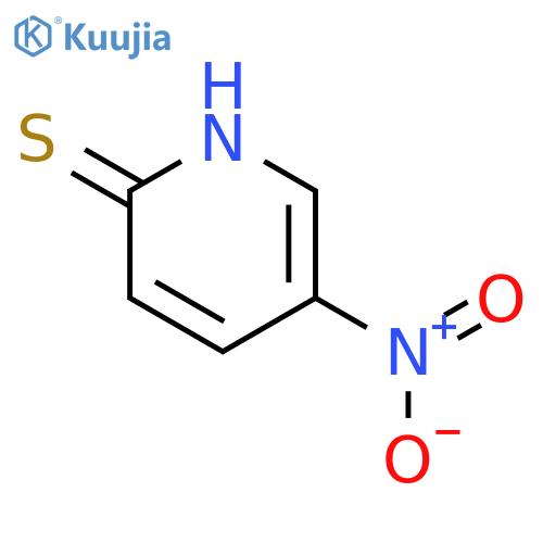 5-Nitro-2-pyridinethiol structure