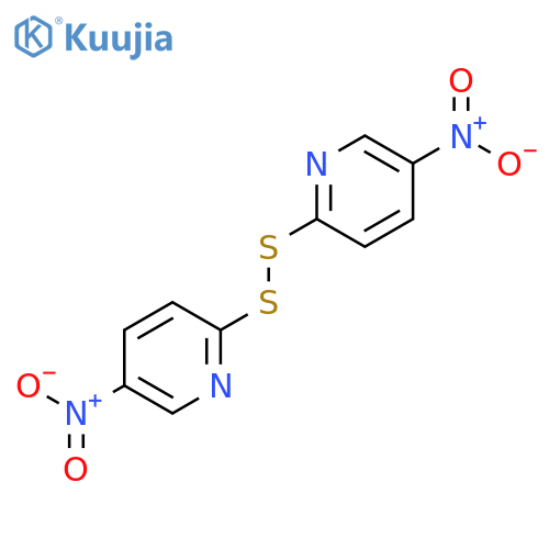 2,2'-Dithiobis(5-nitropyridine) structure