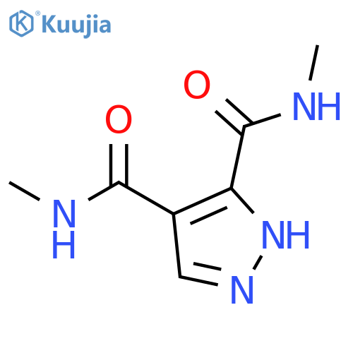 N~4~,N~5~-Dimethyl-1H-pyrazole-4,5-dicarboxamide structure