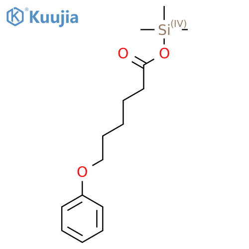 Trimethylsilyl 6-phenoxyhexanoate structure
