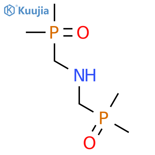 Methanamine, 1-(dimethylphosphinyl)-N-[(dimethylphosphinyl)methyl]- structure