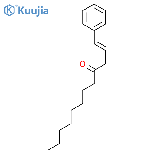 1-Dodecen-4-one, 1-phenyl-, (1E)- structure