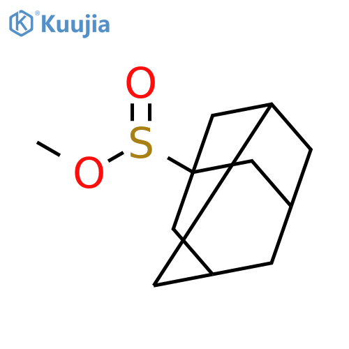 Tricyclo[3.3.1.13,7]decane-1-sulfinic acid, methyl ester structure