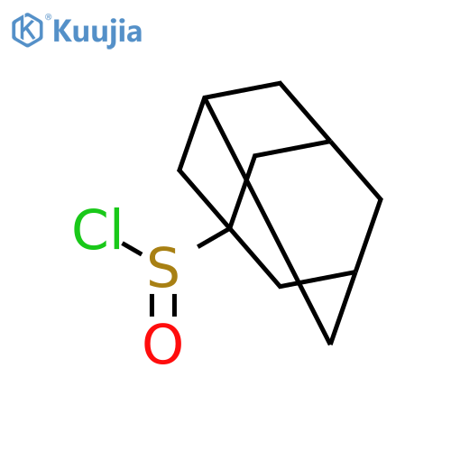 Adamantane-1-sulfinyl chloride structure