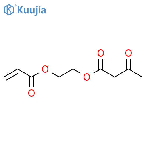 Butanoic acid, 3-oxo-,2-[(1-oxo-2-propen-1-yl)oxy]ethyl ester structure