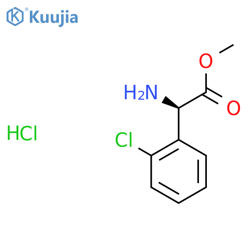 (R)-(-)-2-Chlorophenylglycine Methyl Ester Hydrochloride structure