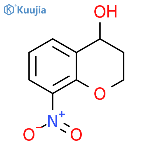 8-nitrochroman-4-ol structure