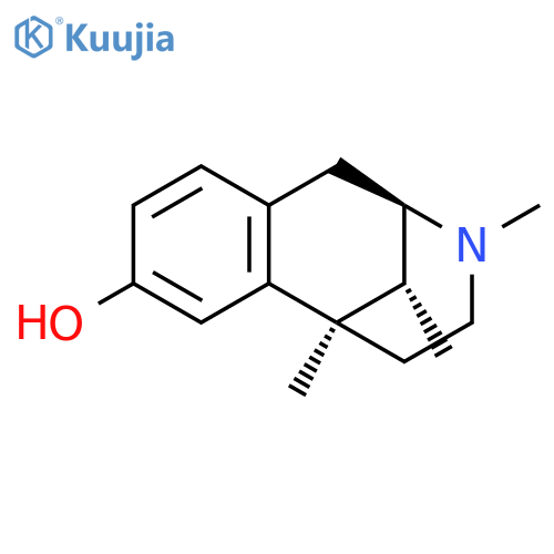 (1R,9R,13R)-1,10,13-trimethyl-10-azatricyclo[7.3.1.02,7]trideca-2(7),3,5-trien-4-ol structure