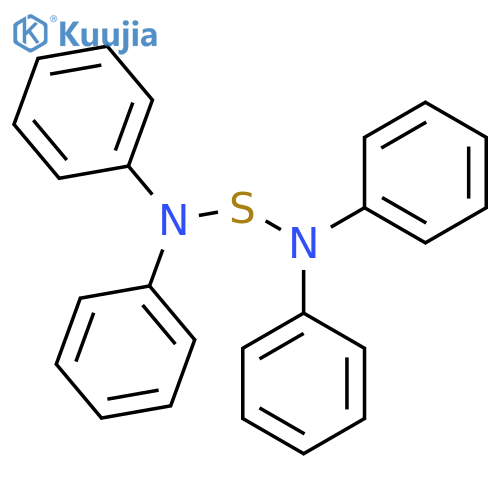 Sulfoxylic diamide, tetraphenyl- structure