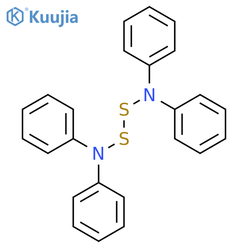 Benzenamine, N,N'-dithiobis[N-phenyl- structure