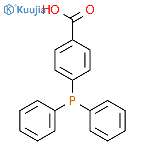 4-(Diphenylphosphino)benzoic acid structure