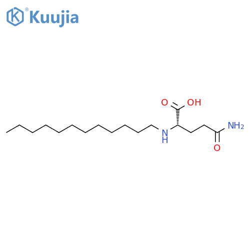 L-Glutamine, N-dodecyl- structure