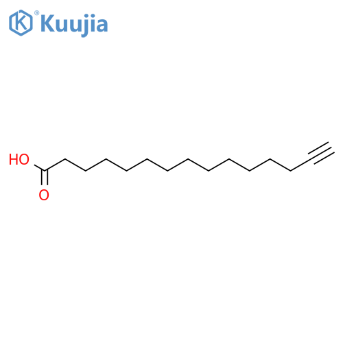 14-Pentadecynoic acid structure