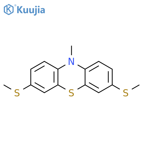 10H-Phenothiazine, 10-methyl-3,7-bis(methylthio)- structure