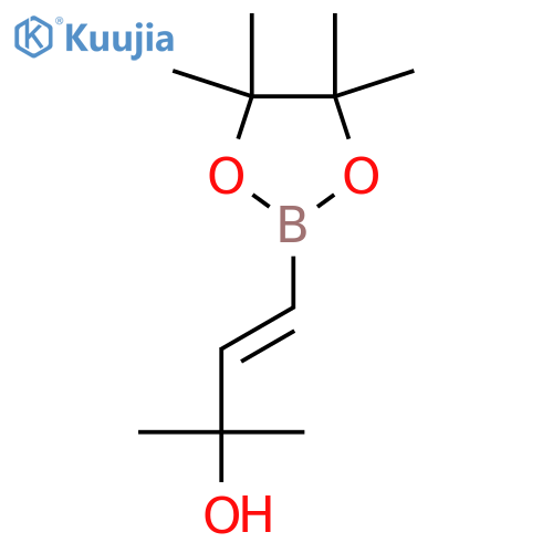 2-Methyl-4-(4,4,5,5-tetramethyl-1,3,2-dioxaborolan-2-yl)but-3-en-2-ol structure