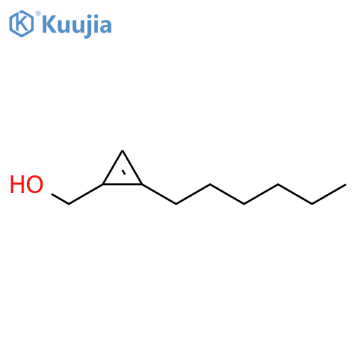 2-Cyclopropene-1-methanol, 2-hexyl- structure