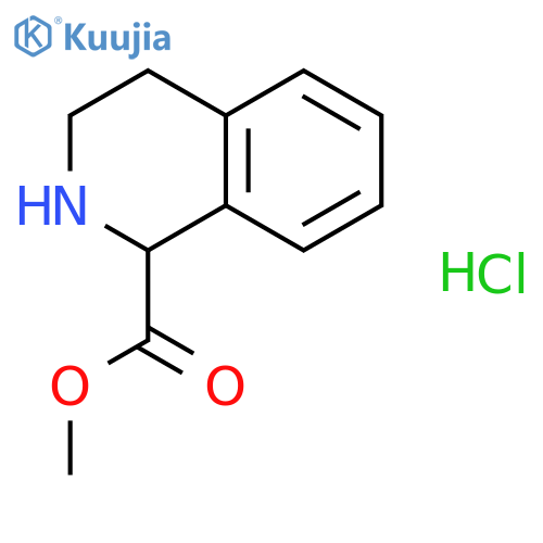 Methyl 1,2,3,4-tetrahydroisoquinoline-1-carboxylate hydrochloride structure