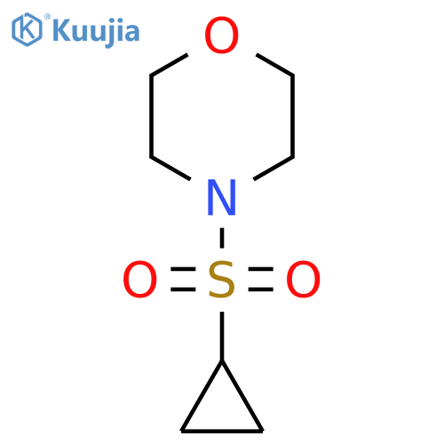4-(cyclopropanesulfonyl)morpholine structure