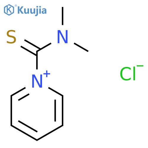 Pyridinium, 1-[(dimethylamino)thioxomethyl]-, chloride structure