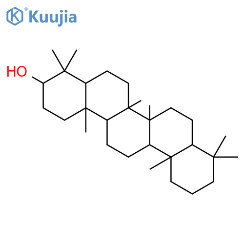 Gammaceran-3-ol, (3b)- structure