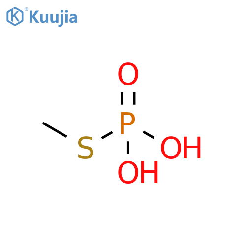 Phosphorothioic acid, S-methyl ester structure