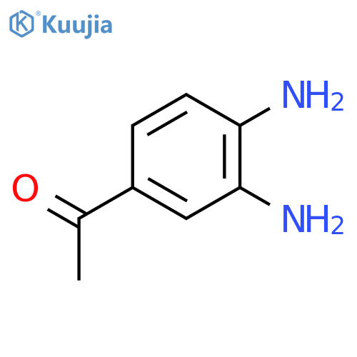 1-(3,4-Diaminophenyl)ethanone structure