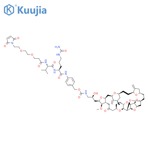 Mal-PEG2-VCP-Eribulin structure