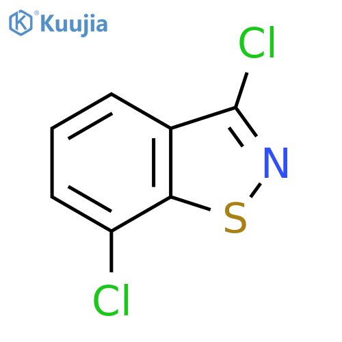 3,7-dichloro-1,2-benzothiazole structure