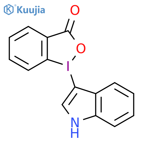 1-(1H-Indol-3-yl)-1lambda3-benzo[d][1,2]iodaoxol-3(1H)-one structure
