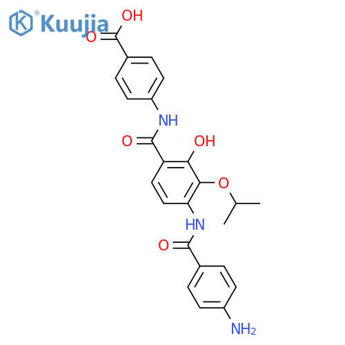 Cystobactamid 507; 2'''-Deisopropoxy structure