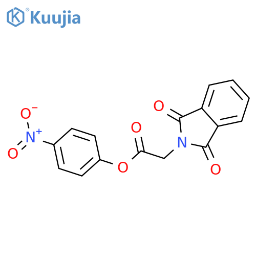 Phthaloyl-glycine 4-nitorophenyl Ester structure