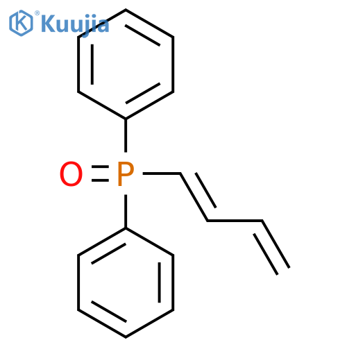Phosphine oxide, 1,3-butadienyldiphenyl- structure