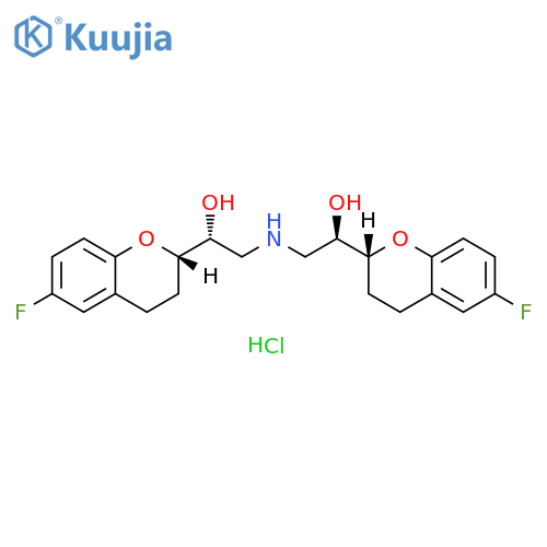 Nebivolol Impurity 14 (D-Nebivolol) (SR,RR) HCl structure