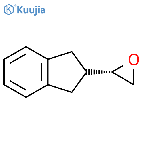 (2S)-2-(2,3-dihydro-1H-inden-2-yl)oxirane structure