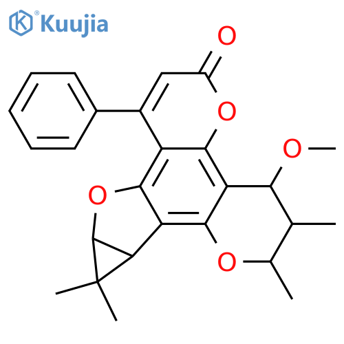 Inophyllum G1; 6,8,12-Triepimer, 12-Me ether structure