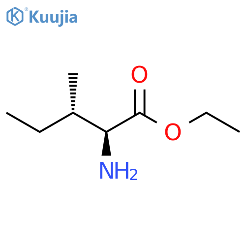 ethyl 2-amino-3-methylpentanoate structure