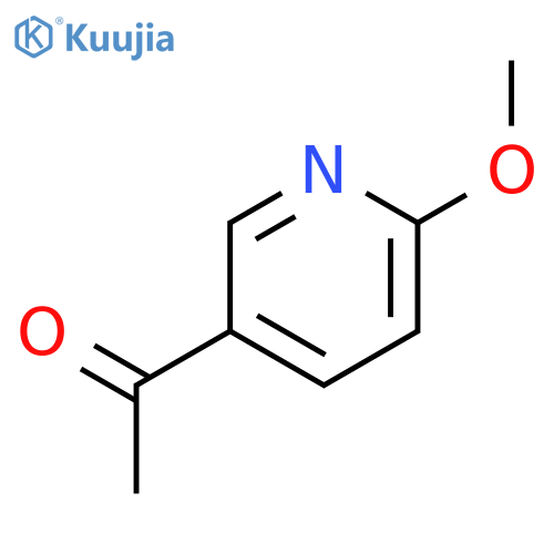 5-Acetyl-2-methoxypyridine structure