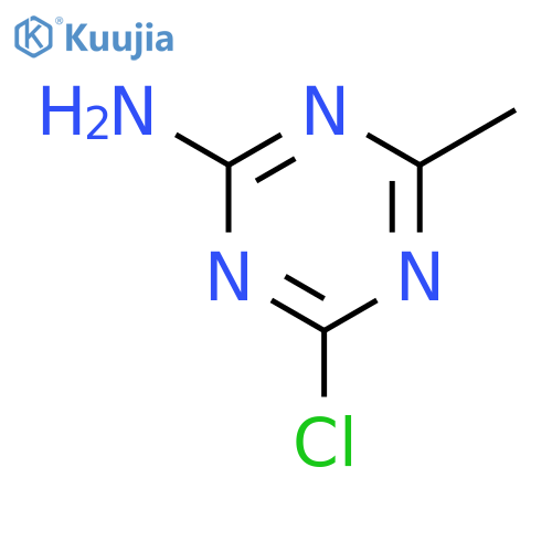 4-Chloro-6-methyl-1,3,5-triazin-2-amine structure