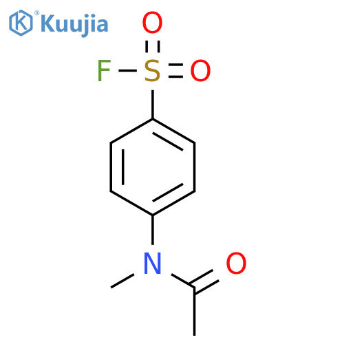 4-[acetyl(methyl)amino]benzenesulfonyl Fluoride structure