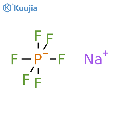 Sodium hexafluorophosphate structure