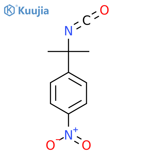 1-(2-isocyanatopropan-2-yl)-4-nitrobenzene structure